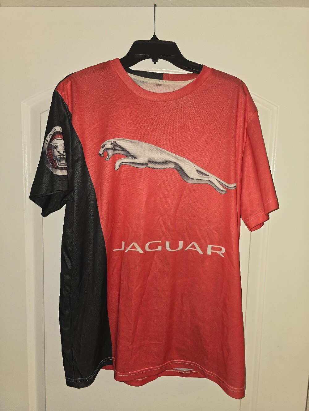 Jaguar Red Short Sleeve Logo T-Shirt